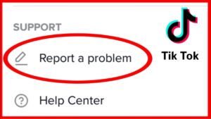 report problem