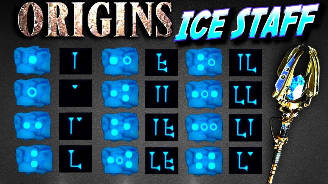 Origins Ice Staff Upgrade Steps - Zombies Chronicles
