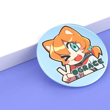 button pins from Vograce