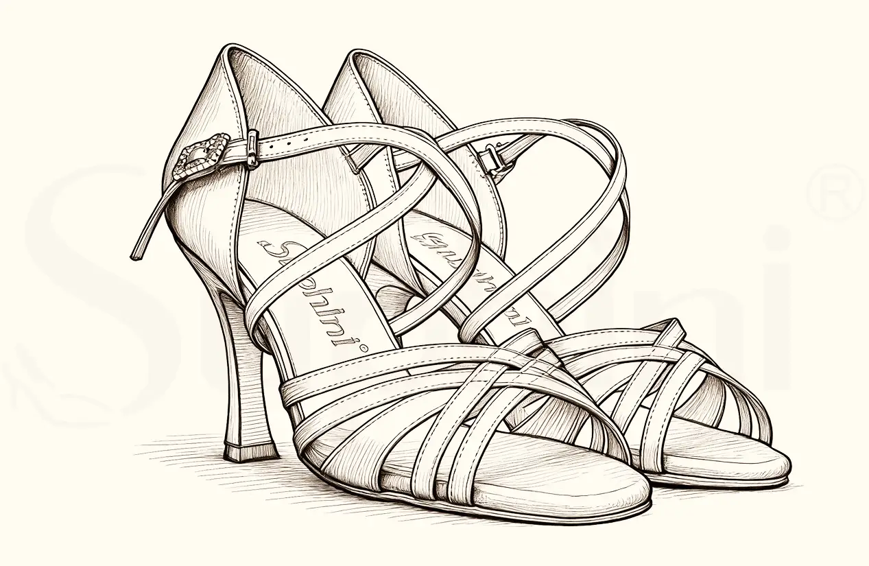 Custom Dance Shoes for Ballroom, Latin, Salsa, and Tango