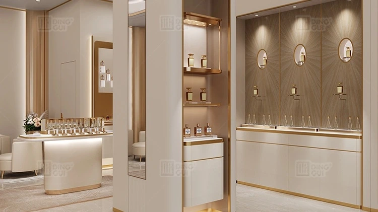 Creating an Organized Layout With Smart Perfume Showcase Design
