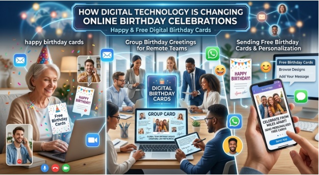 How Digital Technology Is Changing Online Birthday Celebrations